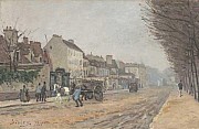Alfred sisley boulevard heloise argenteuil 1872
