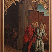 hans suess von kulmbach l angelo libera san ietro dal carcere 1507 1510 circa