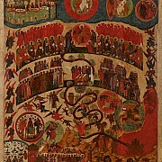 scuola di novgorod giudizio universale con san pietro ii meta xvi sec