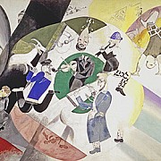 marc chagall introduction to the jewish theatre 1920