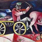 marc chagall the cattle dealer 1912