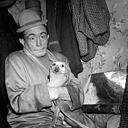 robert doisneau le clown beby au cirque d hiver 1945