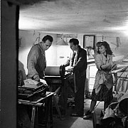 robert doisneau olga et enrico pontremoli et philipeau