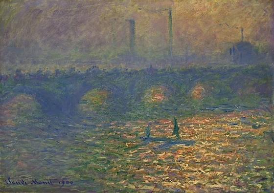 Il ponte di Waterloo, 1900