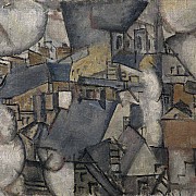 fernand leger smoke over rooftops 1911