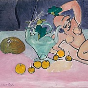 henri matisse natura morta con edera 1916