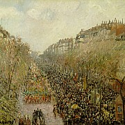 camille pissarro boulevard montmartre mardi gras 1897 1000px