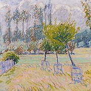 camille pissarro etude de pommiers a eragny 1892 1893 1000px