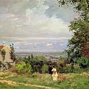 camille pissarro paysage pres de louveciennes 1870 1000px