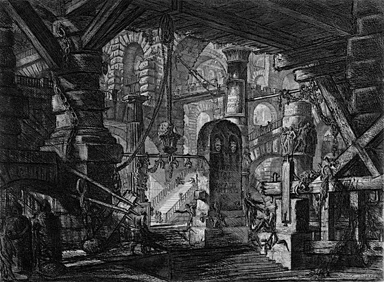 Risultati immagini per piranesi carceri