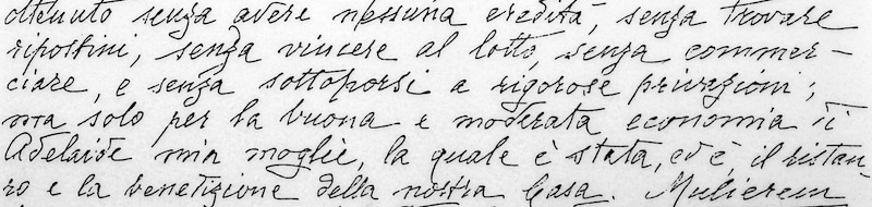 L'economia domestica in casa di Giacomo Leopardi