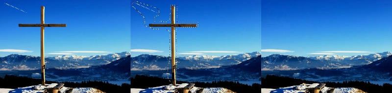 Eliminare da una fotografia marchi, scritte o particolari indesiderati