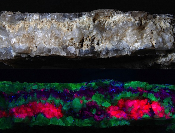 Minerali fluorescenti