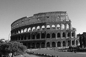 Fotografare Roma in bianco e nero