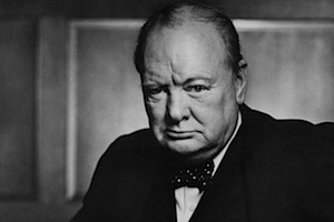 Winston Churchill - foto di Yousuf Karsh